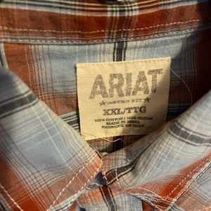 Ariat plaid dress shirt